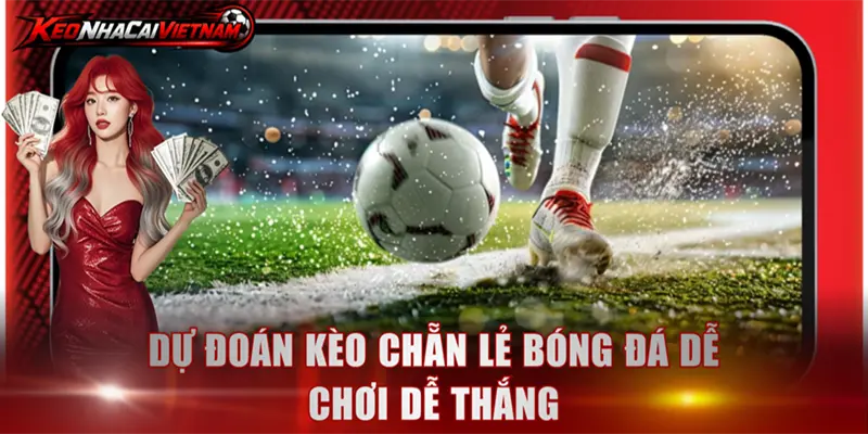Dự đoán kèo chẵn lẻ bóng đá dễ chơi dễ thắng