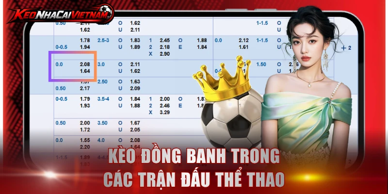 Kèo đồng banh trong các trận đấu thể thao