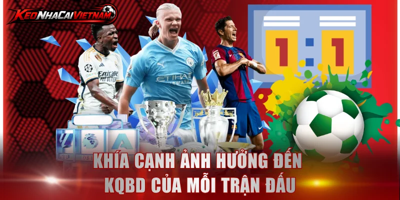 Khía cạnh ảnh hưởng đến KQBD của mỗi trận đấu